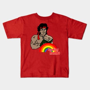 reading rambo! Kids T-Shirt